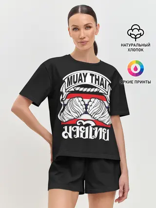 Женская пижама с шортами / Muay Thai