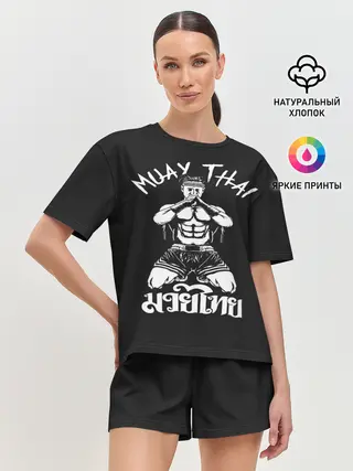 Женская пижама с шортами / Muay Thai