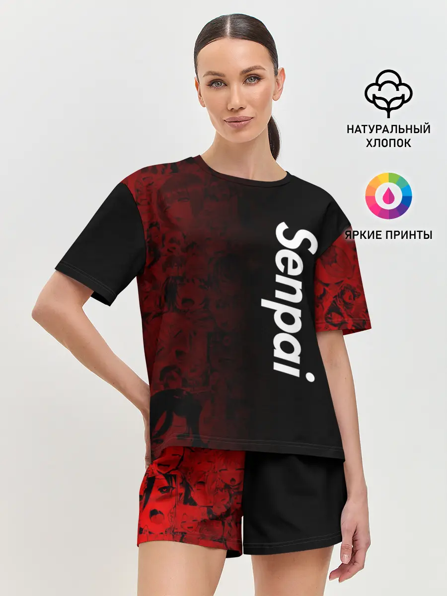 Женская пижама с шортами / Senpai