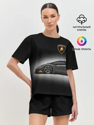 Женская пижама с шортами / Lambo