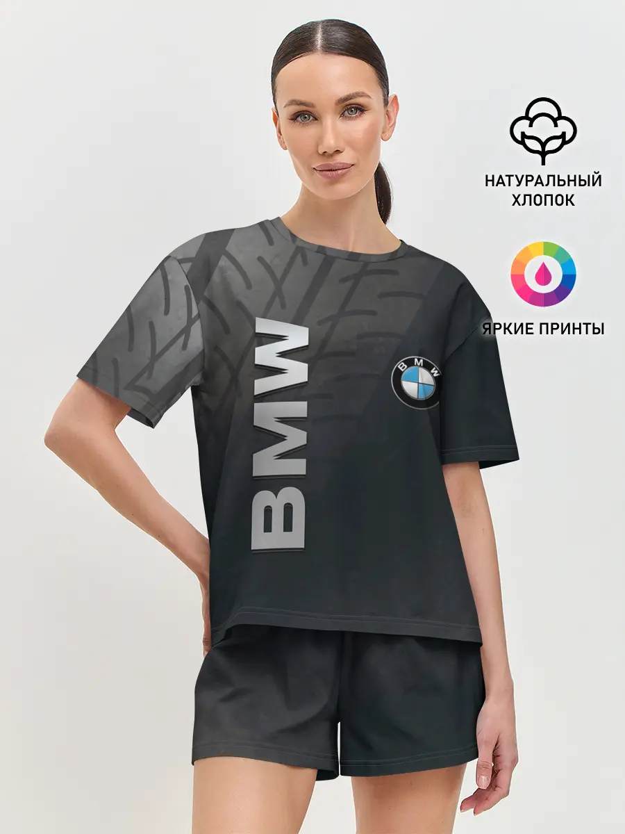 Женская пижама с шортами / BMW