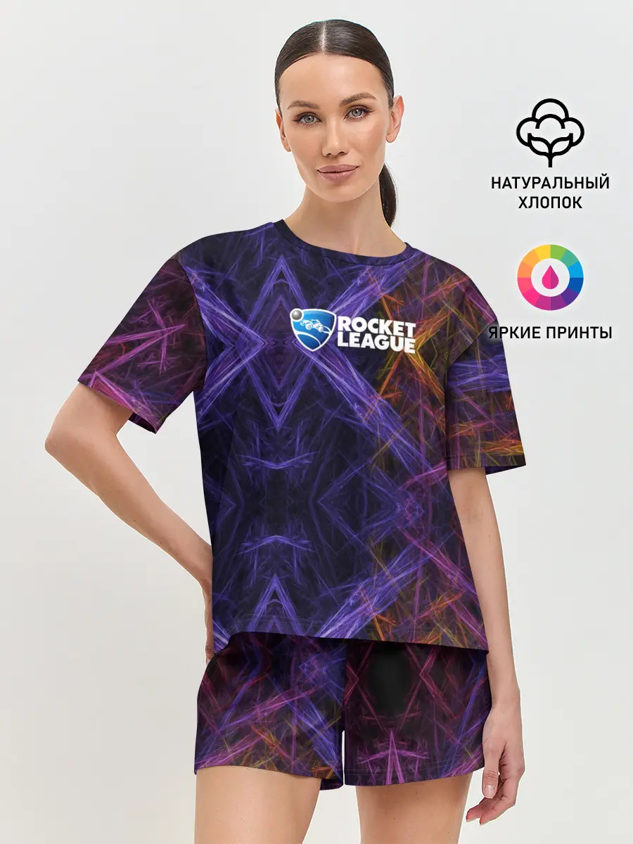 Женская пижама с шортами / Rocket League