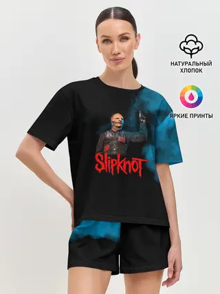Женская пижама с шортами / Slipknot