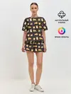 Женская пижама с шортами / Корги