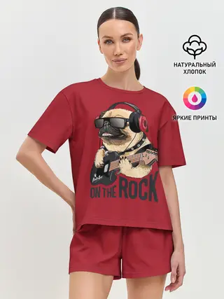 Женская пижама с шортами / On the rock