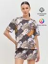 Женская пижама с шортами / Котомания
