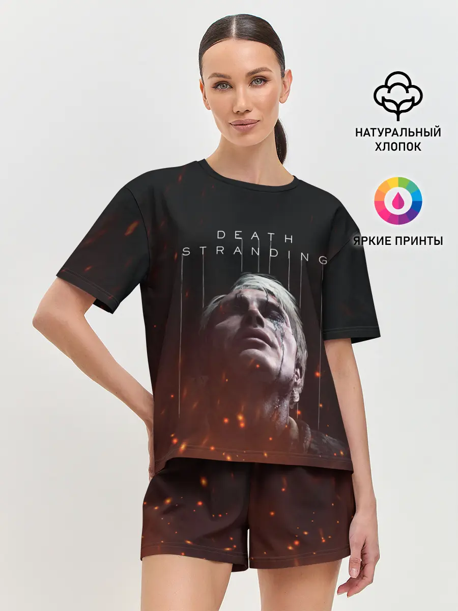 Женская пижама с шортами / DEATH STRANDING - Cliff