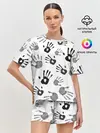 Женская пижама с шортами / Hands