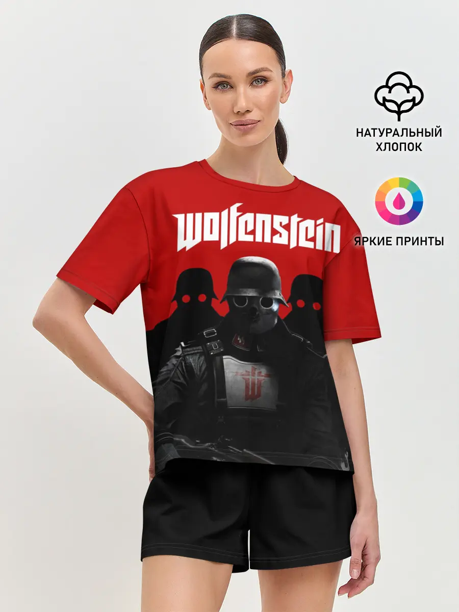 Женская пижама с шортами / Wolfenstein