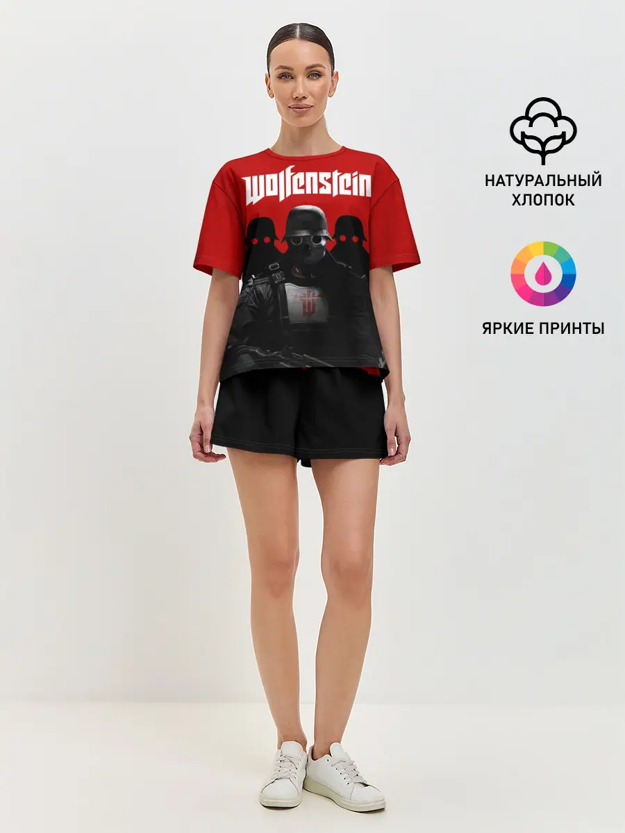 Женская пижама с шортами / Wolfenstein