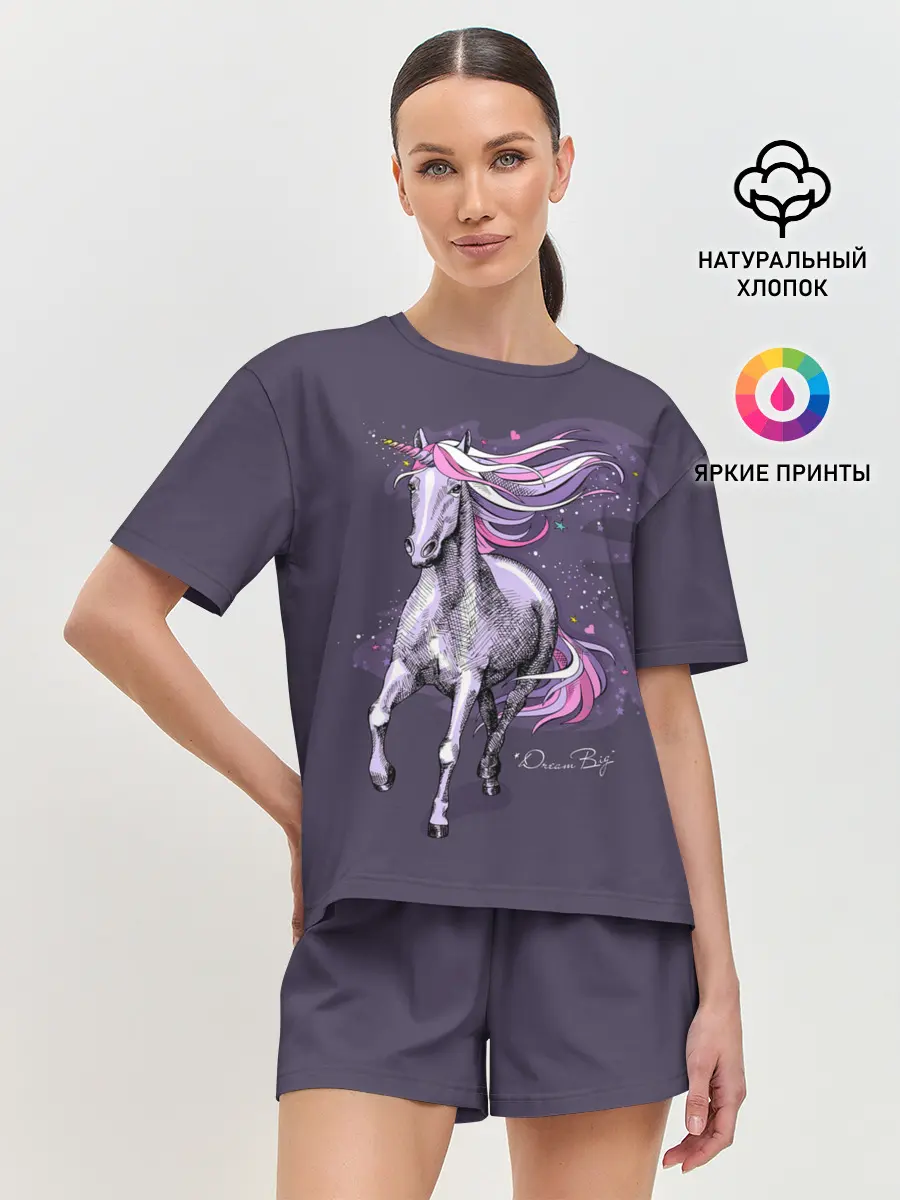 Женская пижама с шортами / Dream Big
