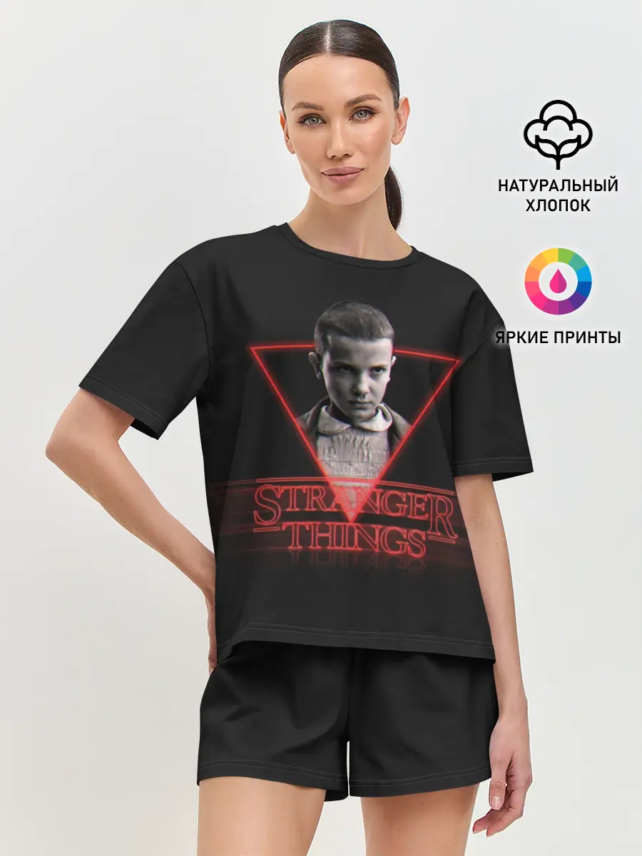 Женская пижама с шортами / STRANGER THINGS