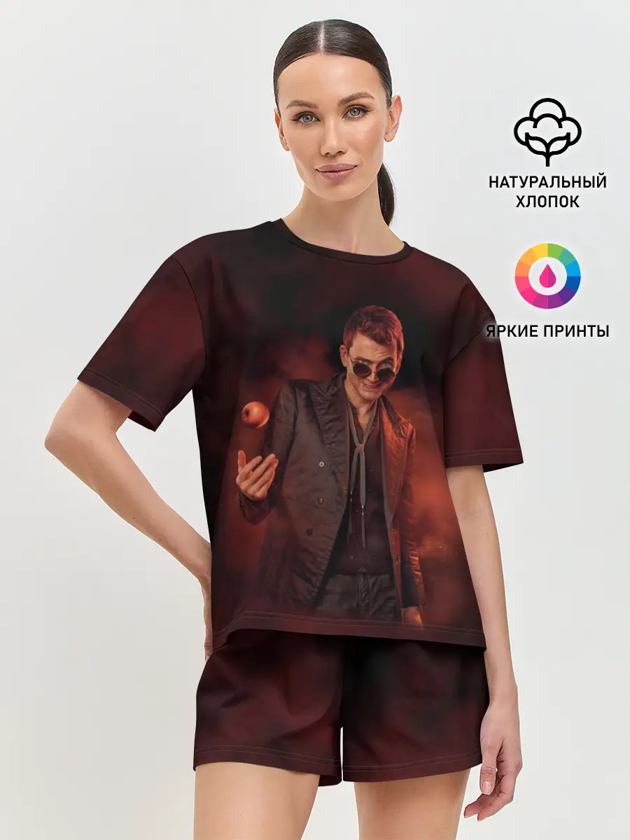 Женская пижама с шортами / Кроули