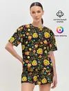 Женская пижама с шортами / Хохлома