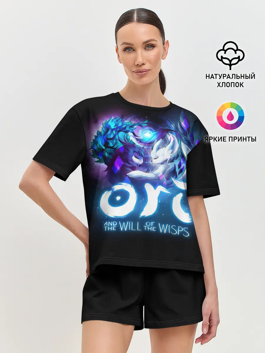 Женская пижама с шортами / Ori and the Blind Forest
