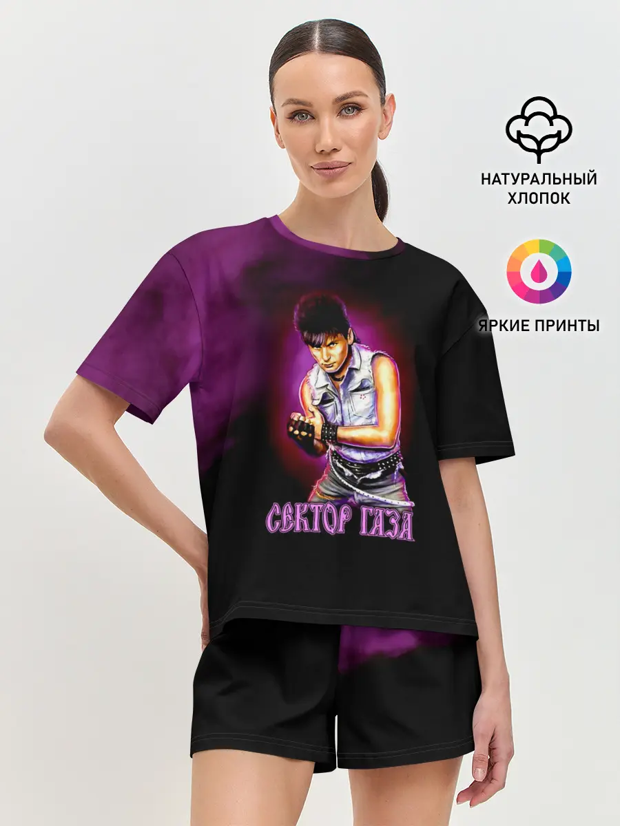 Женская пижама с шортами / Сектор Газа