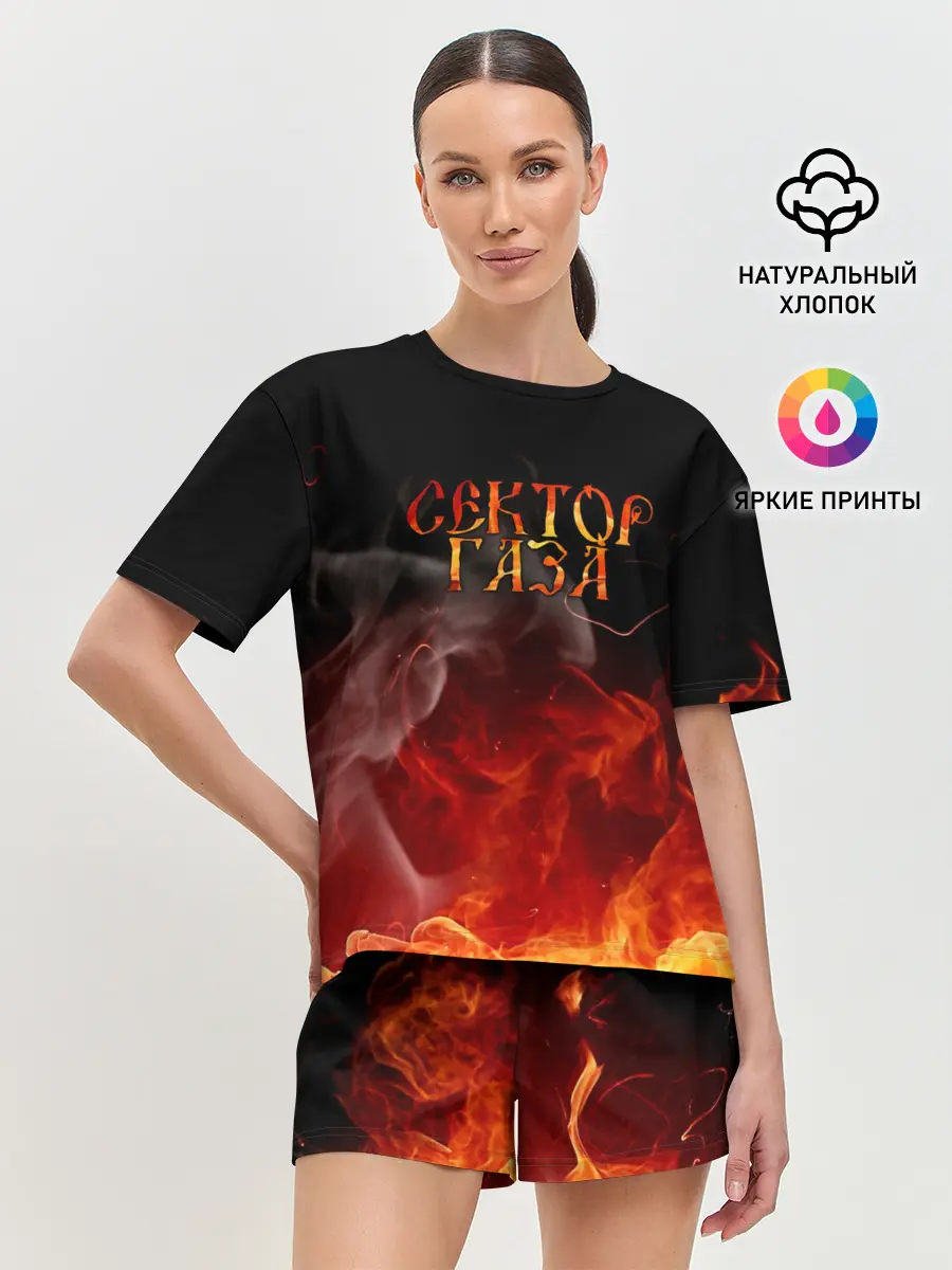 Женская пижама с шортами / Сектор Газа