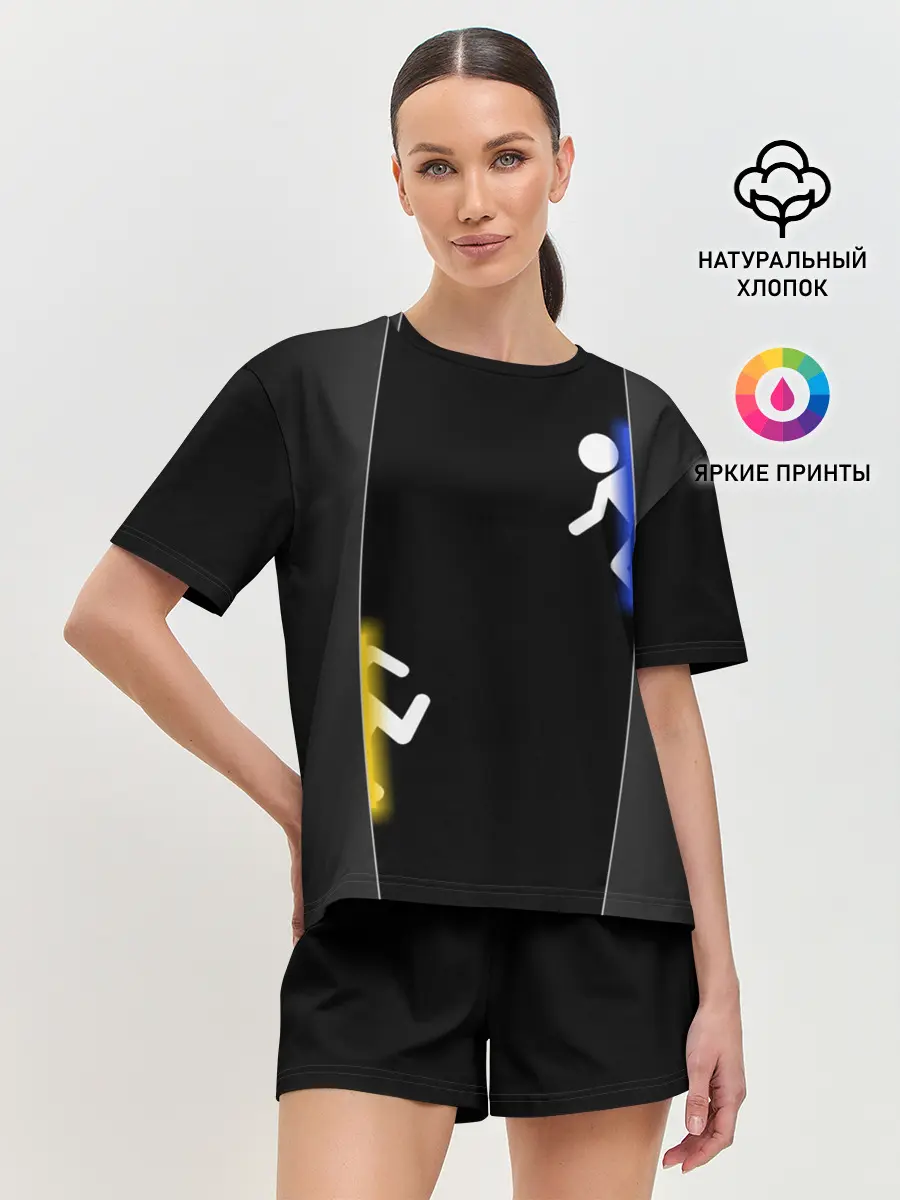 Женская пижама с шортами / Portal