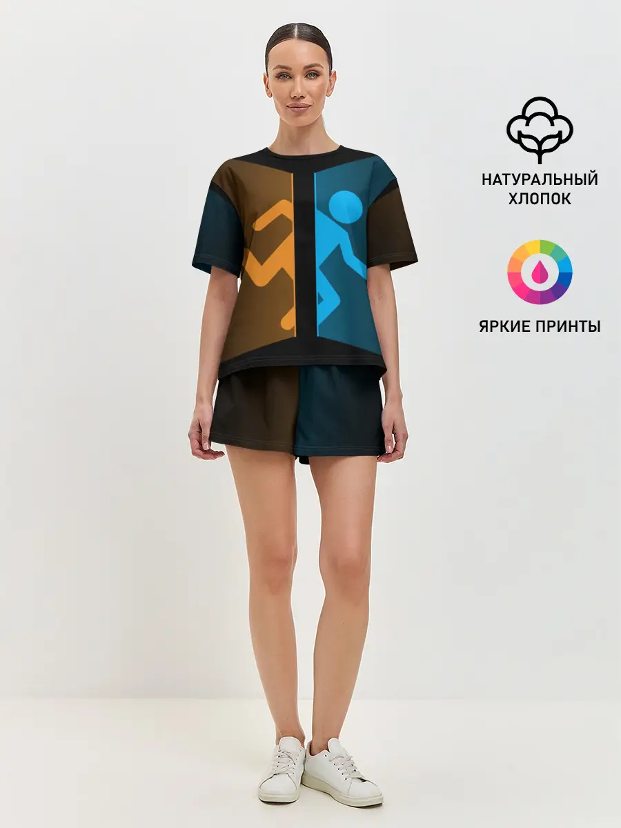 Женская пижама с шортами / Portal