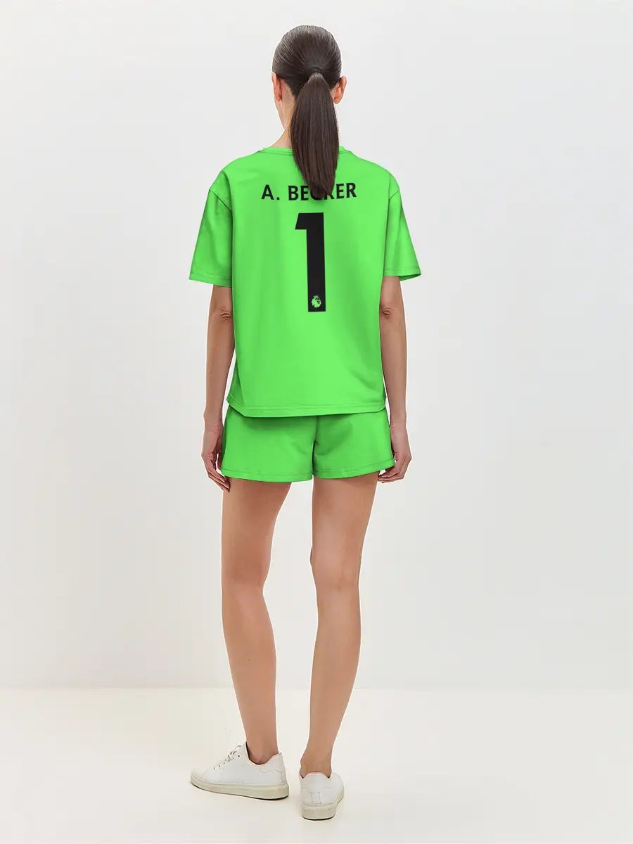 Женская пижама с шортами / Alisson GK away 19-20
