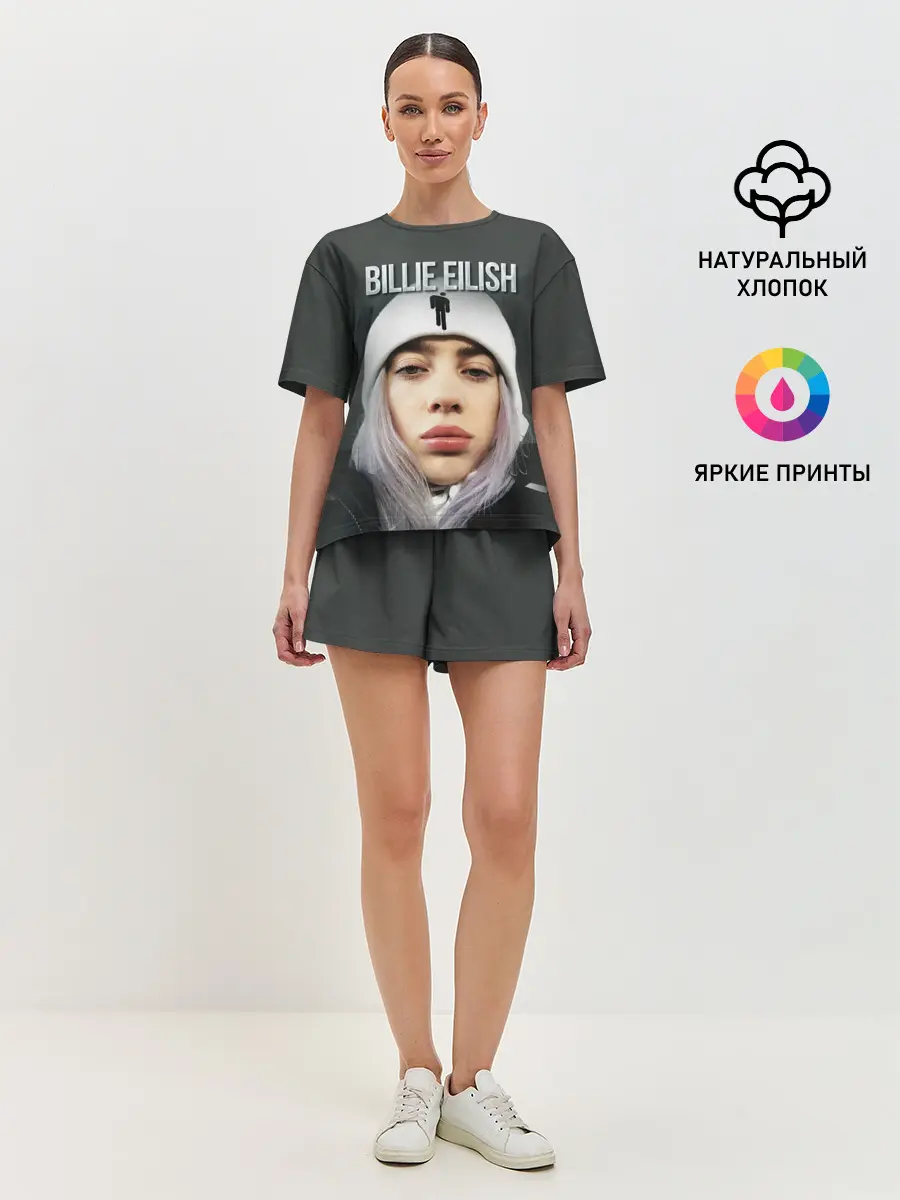 Женская пижама с шортами / BILLIE EILISH