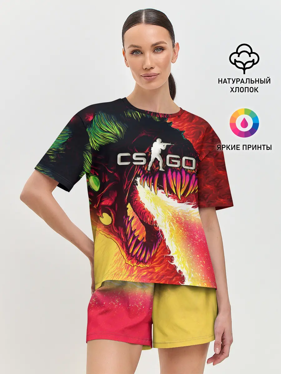 Женская пижама с шортами / CS:GO
