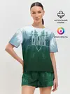 Женская пижама с шортами / Сибирь