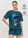 Женская пижама с шортами / Sonic