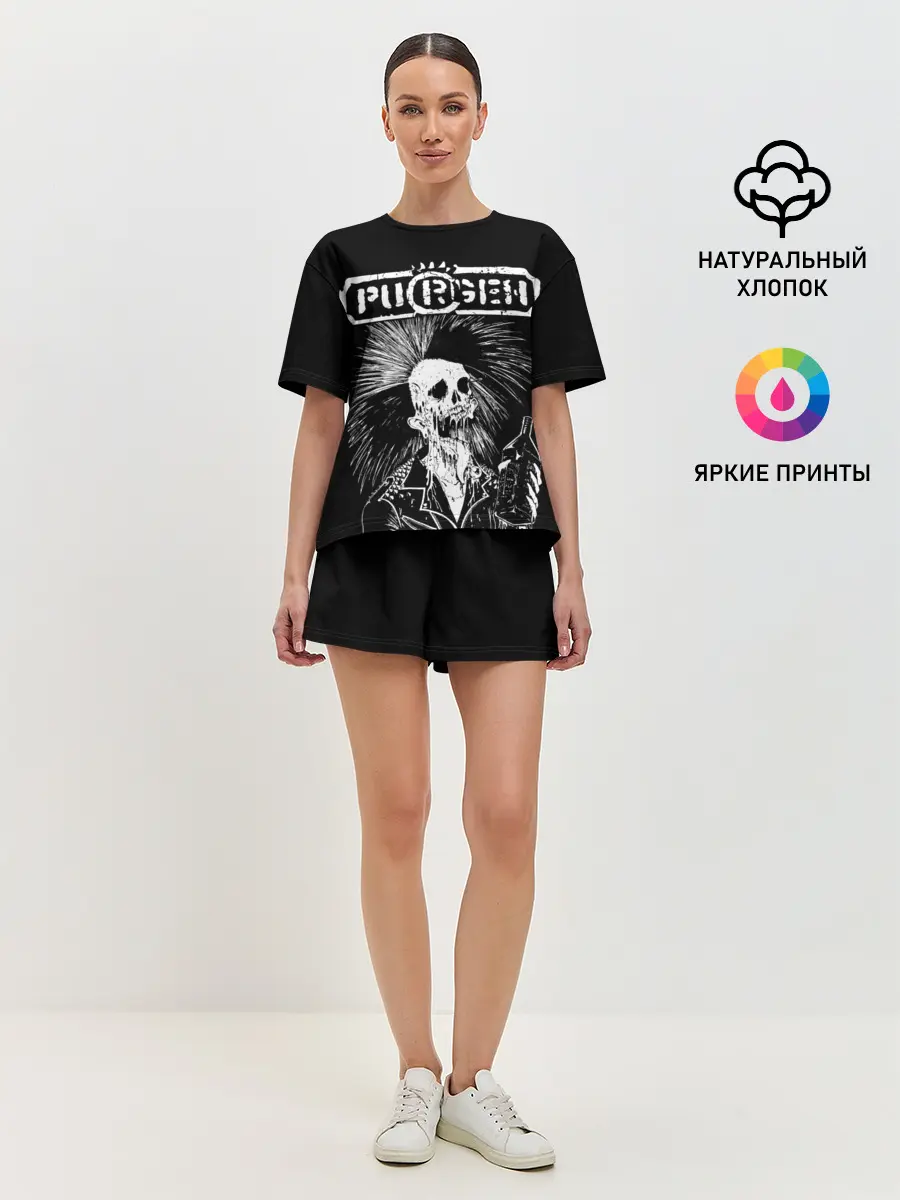 Женская пижама с шортами / Purgen