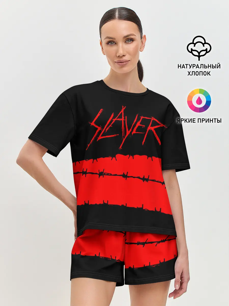 Женская пижама с шортами / SLAYER