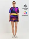 Женская пижама с шортами / СТИЛЬ ГЕОМЕТРИЯ