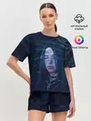 Женская пижама с шортами / Billie Eilish Ocean Eyes