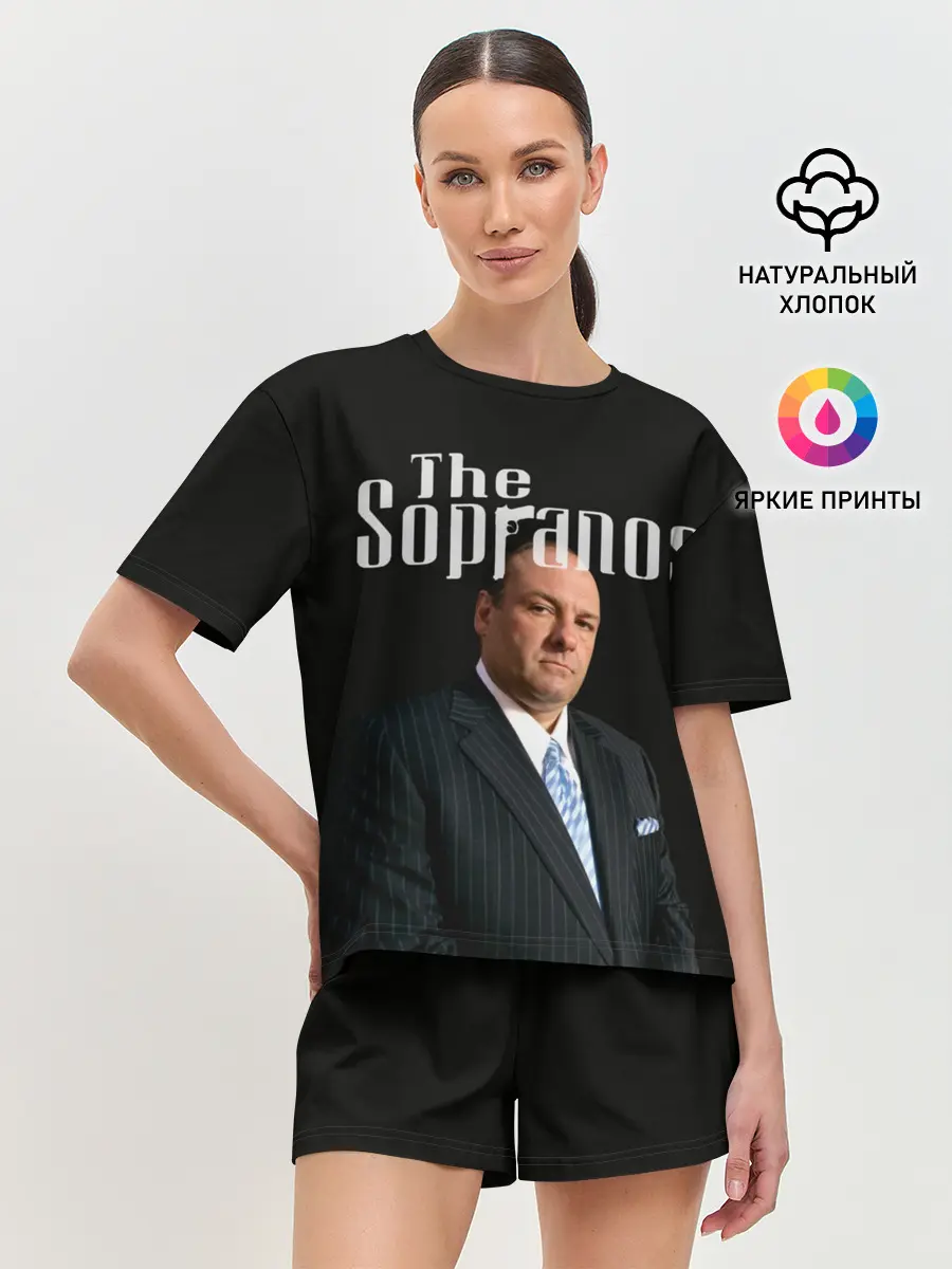 Женская пижама с шортами / Клан сопрано