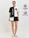 Женская пижама с шортами / Nerv black