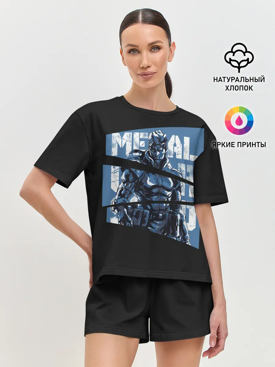 Женская пижама с шортами / Metal Gear