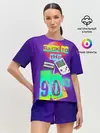 Женская пижама с шортами / Назад в 90