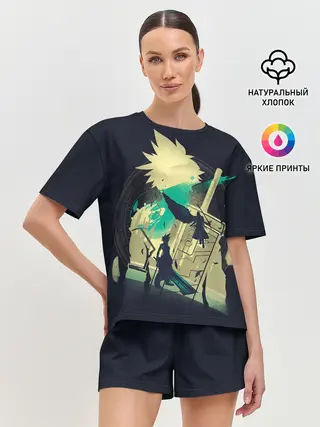 Женская пижама с шортами / Final Fantasy VII