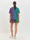 Женская пижама с шортами / Checkerboard Color