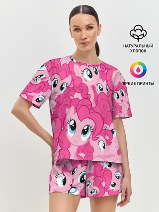 Женская пижама с шортами / ПОНИ