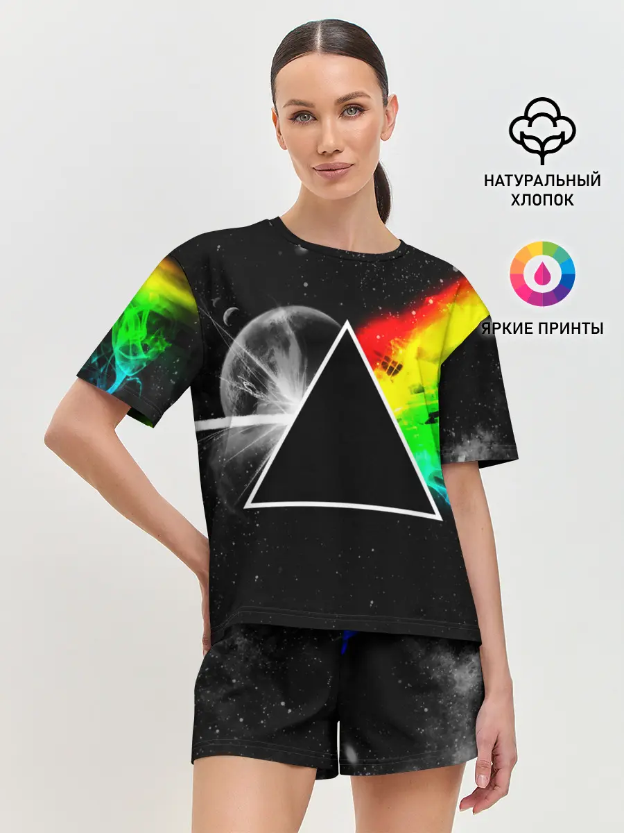Женская пижама с шортами / PINK FLOYD