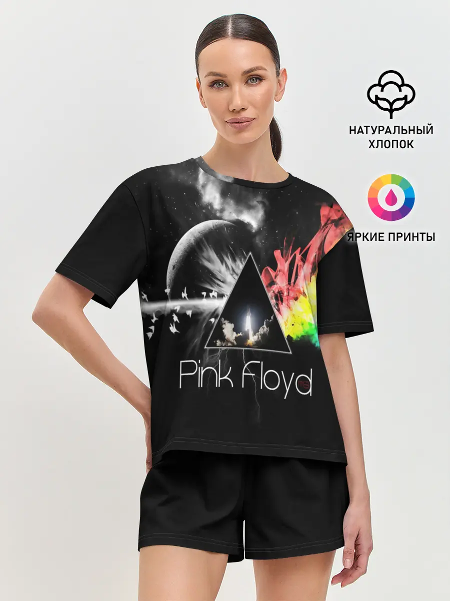 Женская пижама с шортами / PINK FLOYD