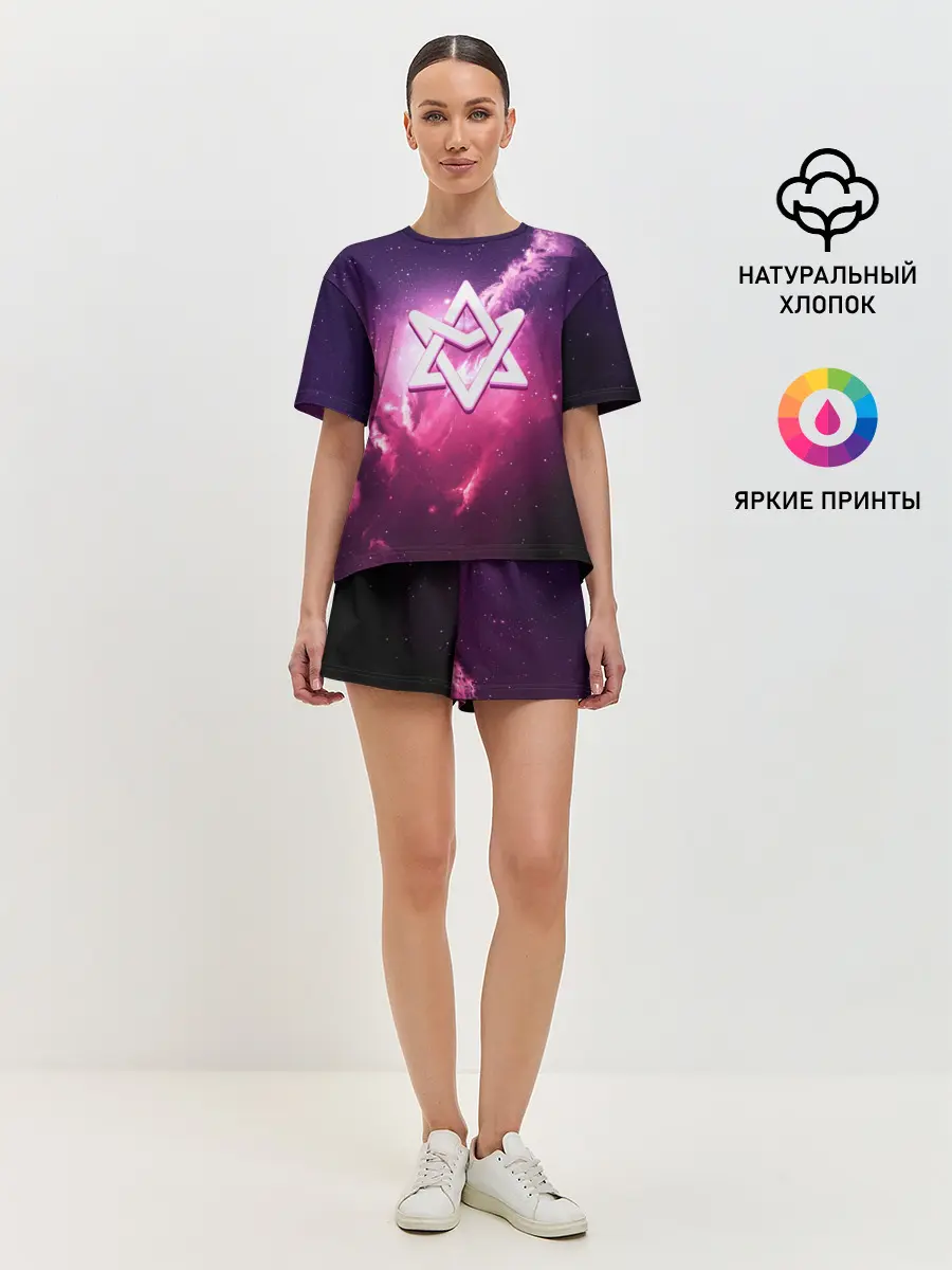 Женская пижама с шортами / ASTRO