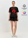 Женская пижама с шортами / Все идет по плану