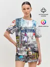 Женская пижама с шортами / New York