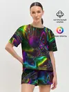 Женская пижама с шортами / АБСТРАКЦИЯ