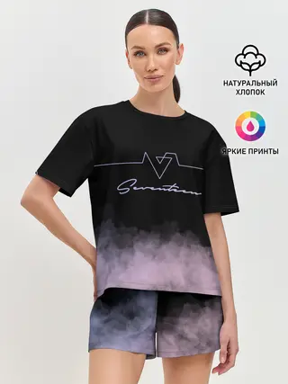 Женская пижама с шортами / SEVENTEEN