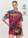 Женская пижама с шортами / CS GO hyper beast skin