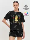 Женская пижама с шортами / Billy GACHI Art