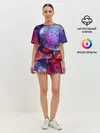 Женская пижама с шортами / Лейкоциты и клетка