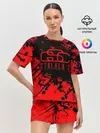 Женская пижама с шортами / Stalker GSC red